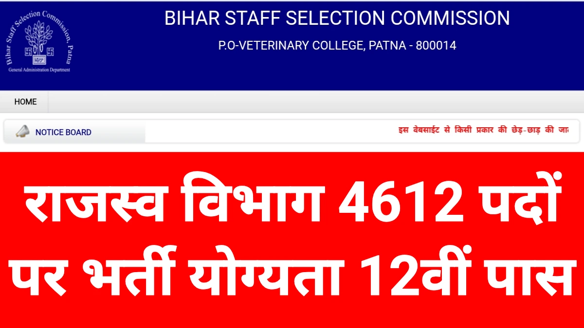 Revenue Karmachari Recruitment 2025