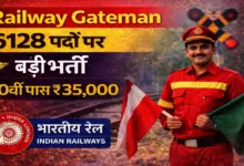 Railway Gateman Recruitment 2025