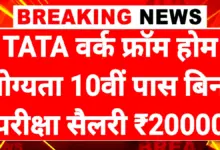 TATA TCS Work From Home 2026